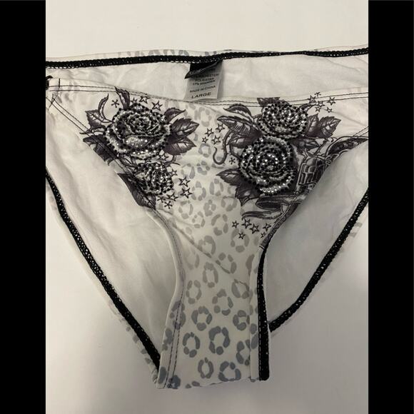NWOT sinful by Affliction Sarasota chain bikini bottom large - Picture 2 of 6